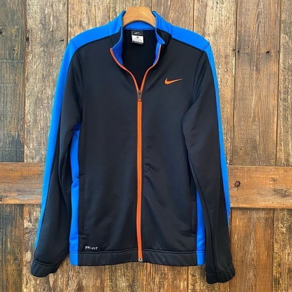 Nike XS Black Dri-Fit Windrunner Athletic Jacket - Picture 2 of 9